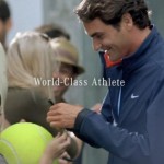 Roger Federer en père de famille pour Mercedes-Benz