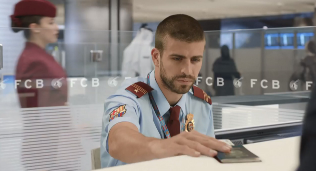 qatar-airways-FC-Barcelone-piqué-commercial-publicité