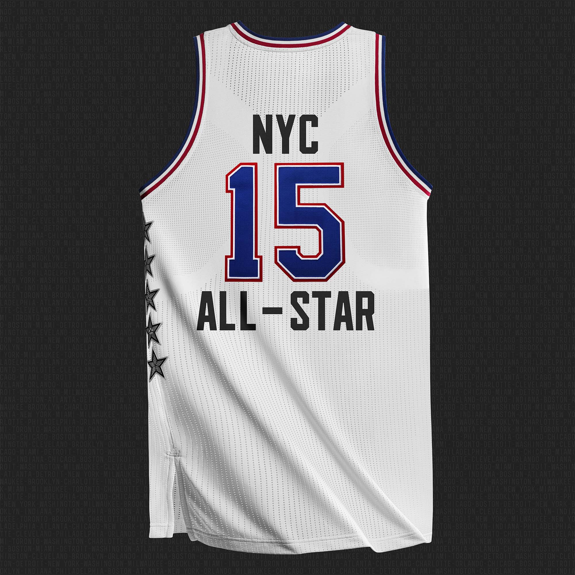 NBA All-Star Jersey East Back