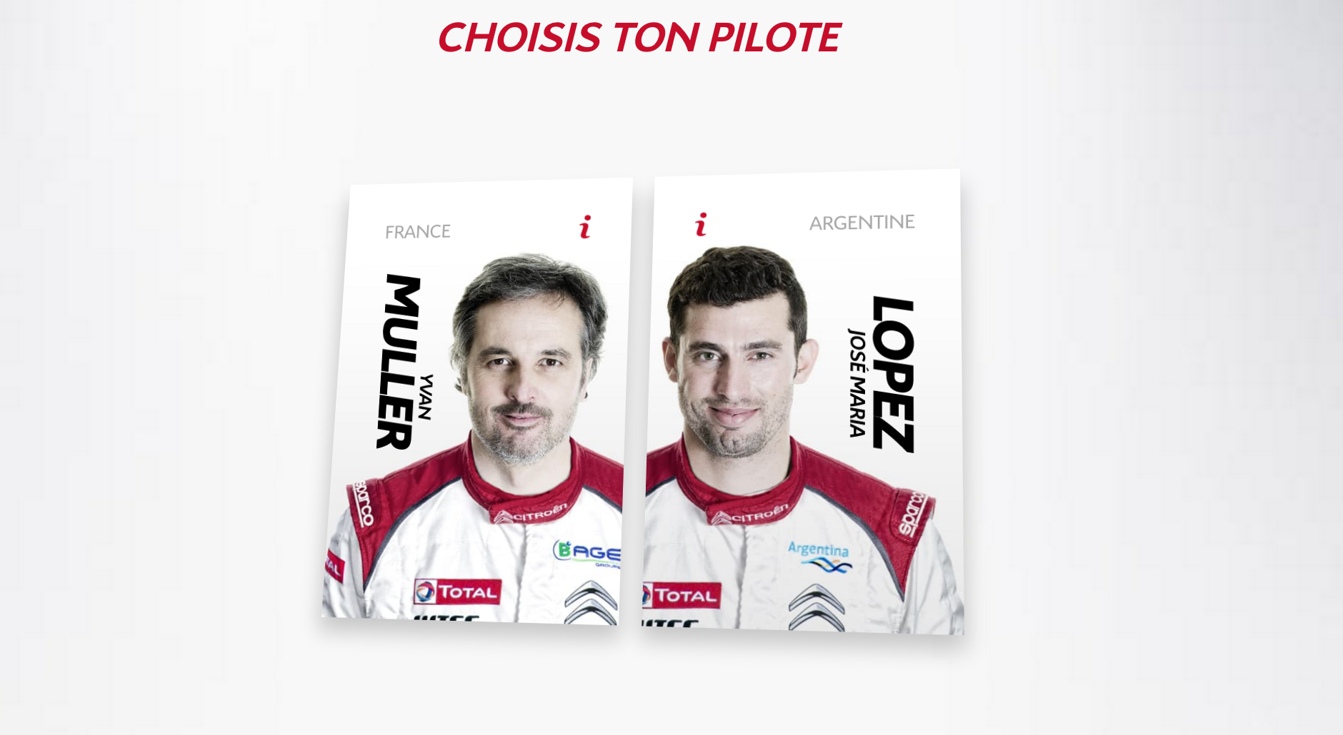 Citroen Game of Scroll Pilotes