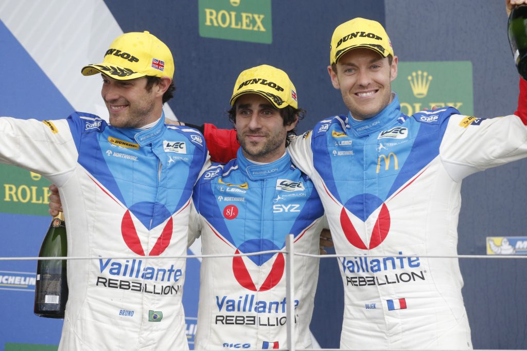 Bruno Senna, Nicolas Prost et Julien Canal