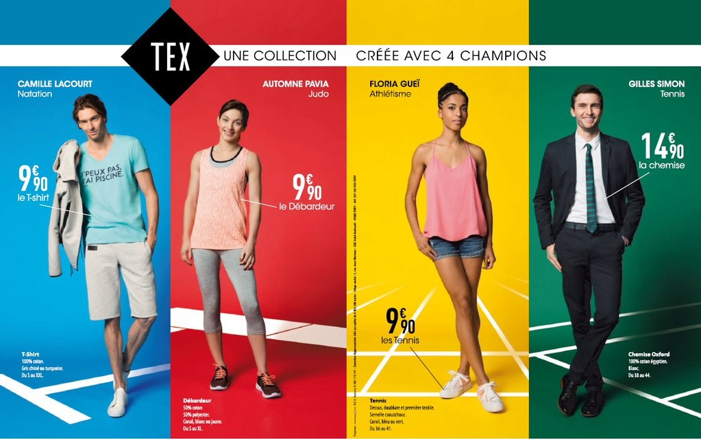 Carrefour Tex affiche collection
