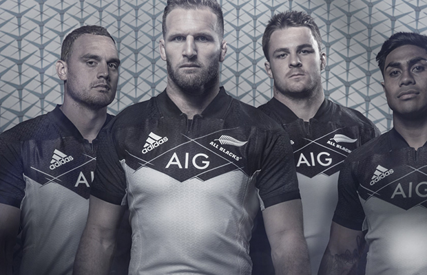 adidas lance un nouveau maillot pour les All Blacks