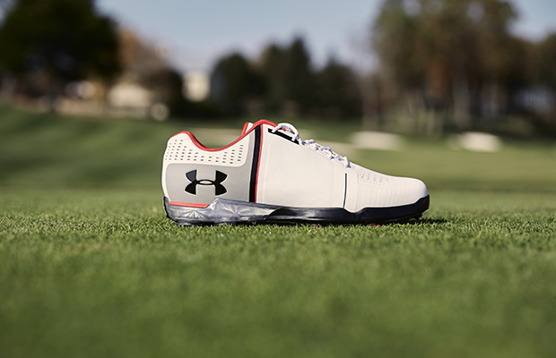 jordan spieth one under armour golf shoe