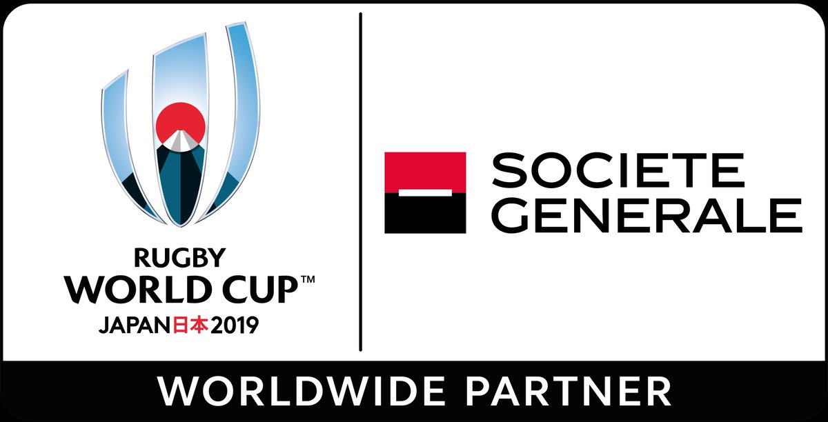Société Générale Sponsor Coupe du Monde Rugby 2019
