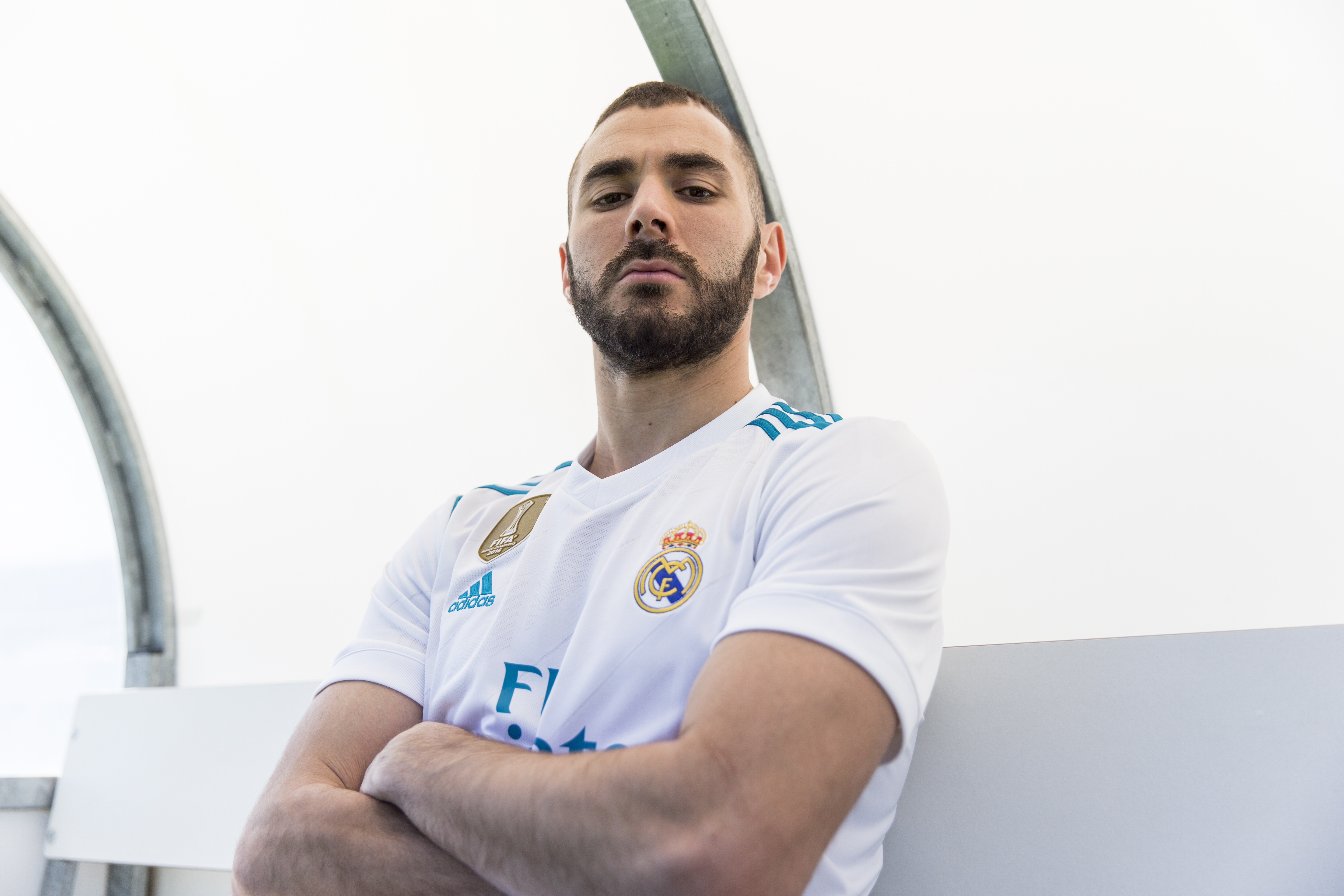 Maillot domicile 2017-18 Real Madrid - Karim Benzema
