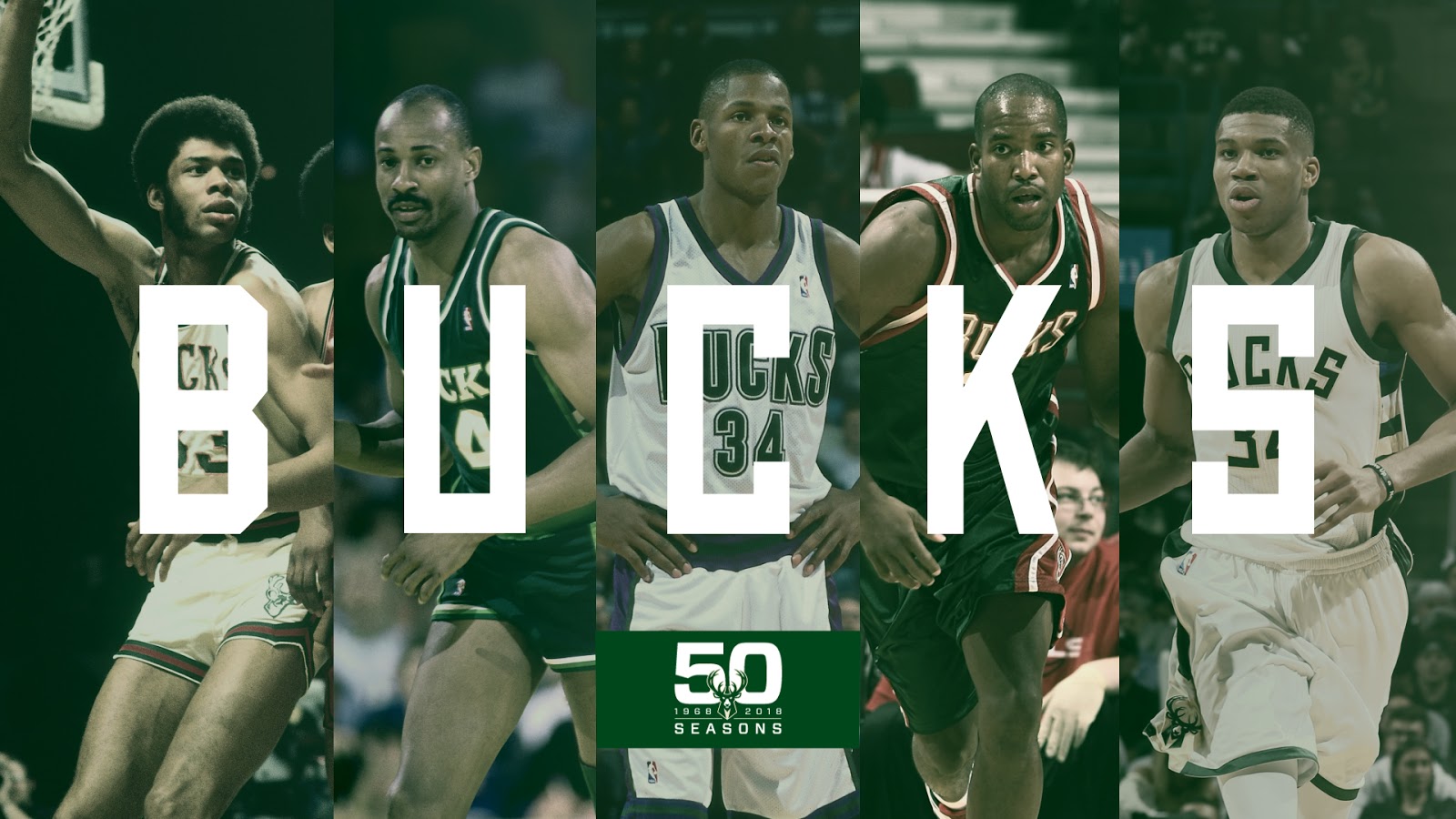 Milwaukee Bucks - 50 anniversary - NBA franchise
