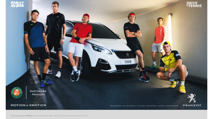 PEUGEOT TENNIS - VISUEL 2018 - DRIVE TENNIS - WILLIE BEAMEN