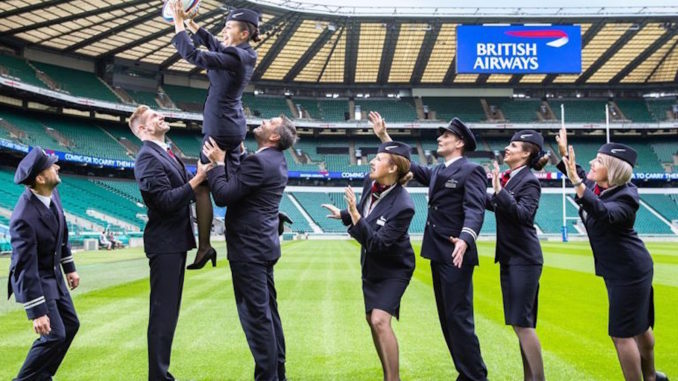 British Airways Twickenham England Rugby