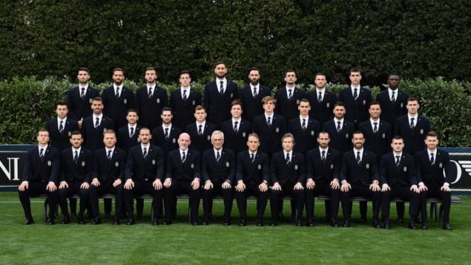 Italy national football team Armani partnership