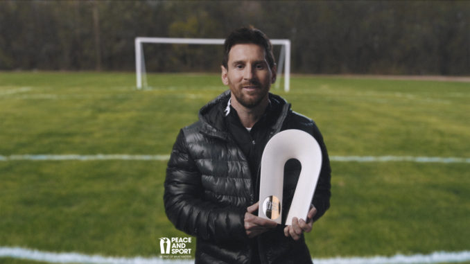 Lionel Messi Peace & Sport