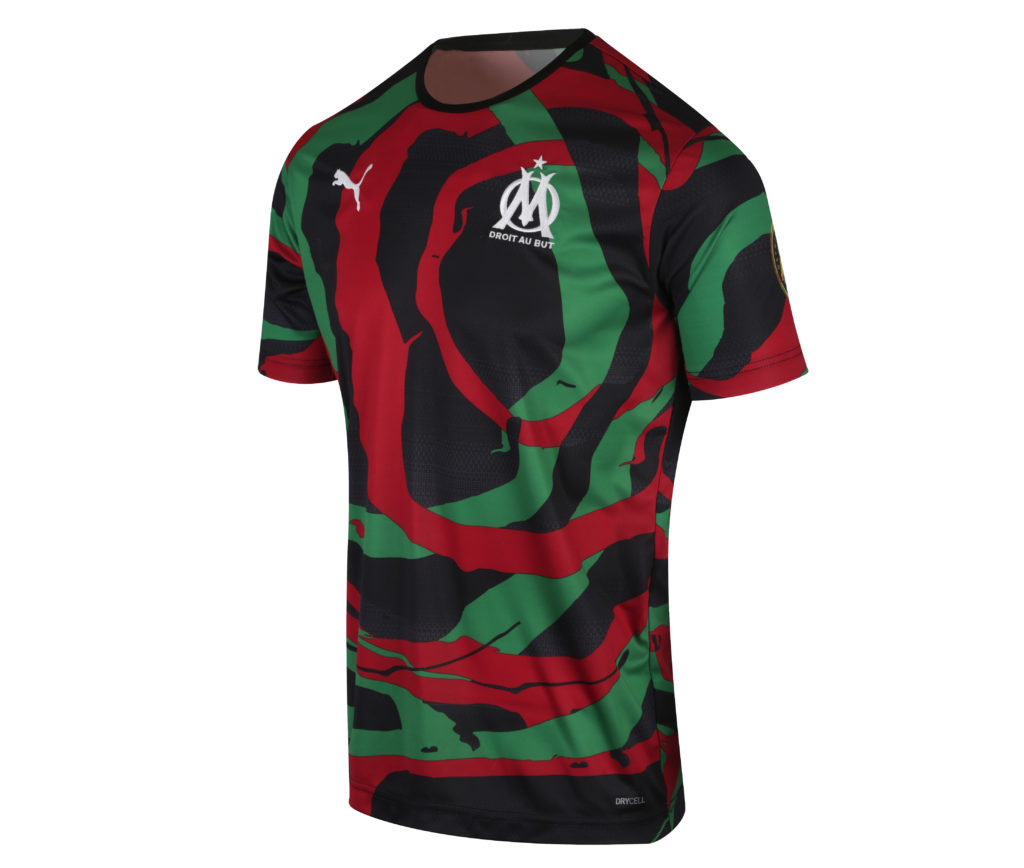 Le maillot OM Africa Maroc