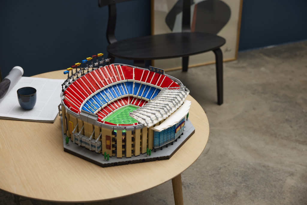 Le Barça et le Groupe LEGO lancent le premier modèle du Camp Nou
