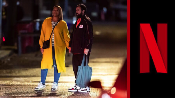 Adam Sandler et Queen Latifah dans le film Hustle