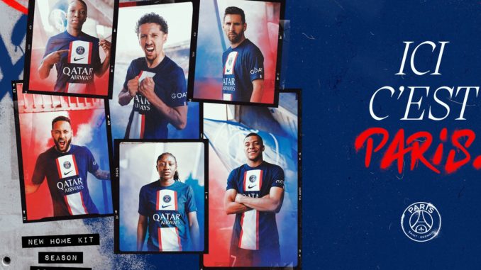 nouveau maillot psg_nike_290622