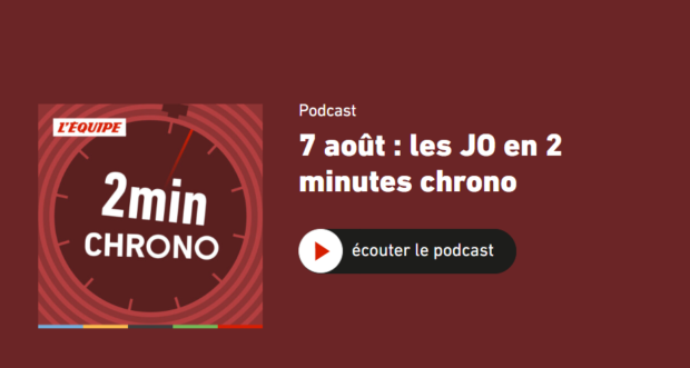 レキップ、2024 年オリンピックの前例のない報道を目的とした AI 生成ポッドキャスト「2 Minutes Chrono」を開始