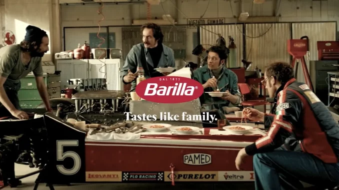 Barilla Formule 1 Pasticcino - campagne Tastes Like Family