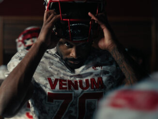 visuel officiel de la campagne VENUM x SQUAD STUDIOS “Unstoppable Journey”