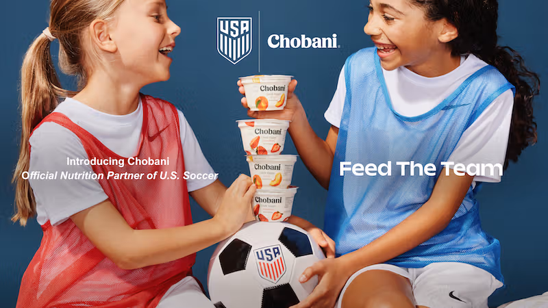Chobani devient partenaire nutrition officiel de la Fédération américaine de football
