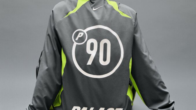 Collection Palace x Nike 2025 – Maillots rétro inspirés du football anglais des années 90