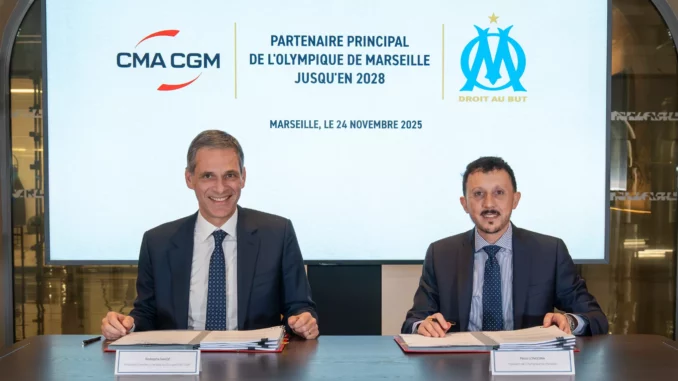 prolongation du partenariat principal OM CMA CGM
