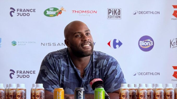 Teddy Riner lance NOXX, sa nouvelle boisson énergisante sans sucre
