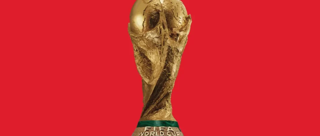 Trophy Tour Coca-Cola Coupe du monde 2026 aux États-Unis avec le trophée FIFA