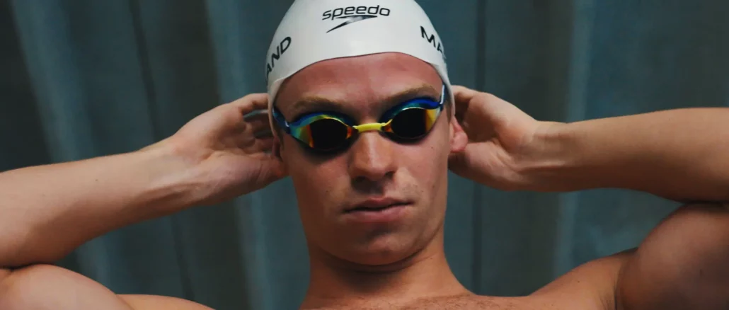 Léon Marchand, quadruple champion olympique, est le nouvel ambassadeur de la marque Speedo.