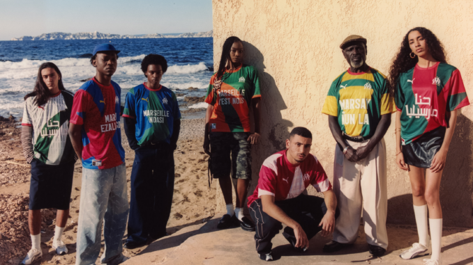 Collection PUMA OM diasporas africaines célébrant les identités marseillaises