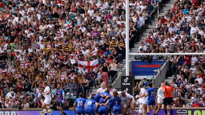 Audience record féminin Rugby World Cup 2025 au stade de Twickenham