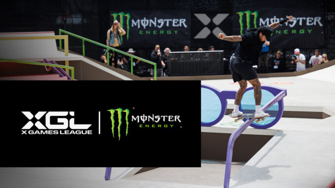 Monster Energy partenaire fondateur de la X Games League