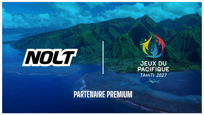 NOLT équipementier français partenaire des Jeux du Pacifique Tahiti 2027