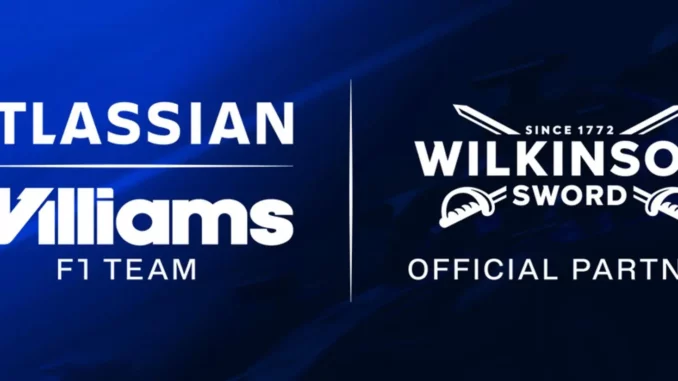 Wilkinson Sword partenaire de l’écurie Atlassian Williams F1 en Formule 1