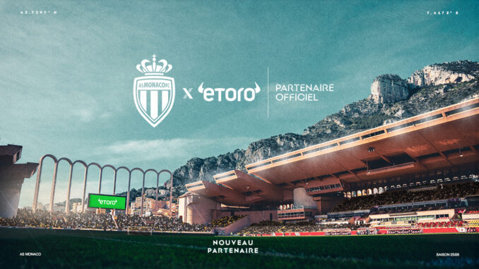 eToro partenariat AS Monaco