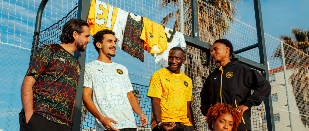 Mamadou Niang et jeunes créateurs marseillais collection OM Africa PUMA Olympique de Marseille