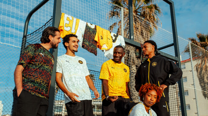 Mamadou Niang et jeunes créateurs marseillais collection OM Africa PUMA Olympique de Marseille