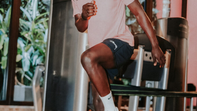 Eduardo Camavinga ambassadeur CELSIUS en France lors d’un entraînement