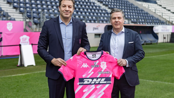 DHL, nouveau sponsor maillot du Stade Français