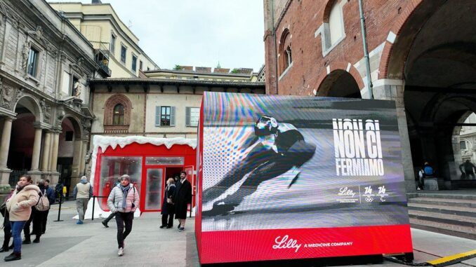 Activation immersive Lilly Team USA à Milan pour Milano-Cortina 2026