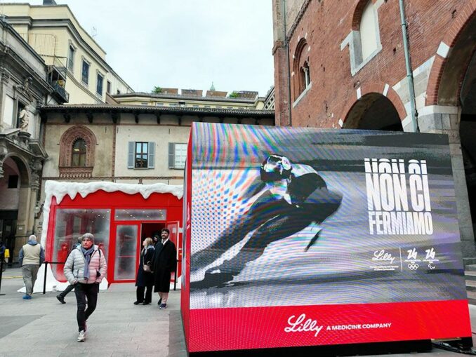 Activation immersive Lilly Team USA à Milan pour Milano-Cortina 2026