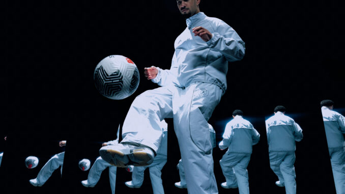 campagne PSG Jordan Night Edition maillot Fourth saison 2025-2026