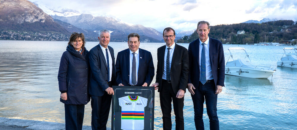 CB partenaire officiel Championnats du Monde de cyclisme UCI 2027 Haute-Savoie Mont-Blanc