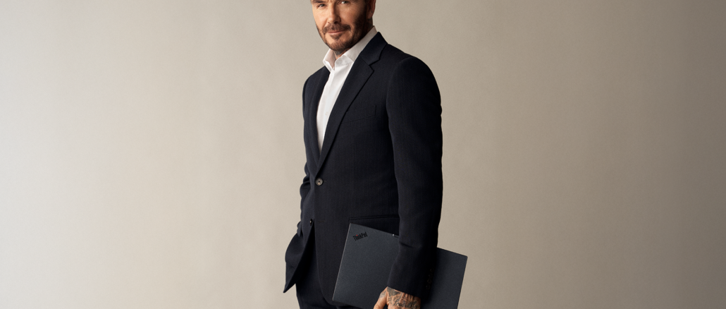 partenariat Lenovo David Beckham intelligence artificielle sport