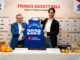 Partenariat HelloFresh FFBB annoncé lors d’un match des Équipes de France de basket