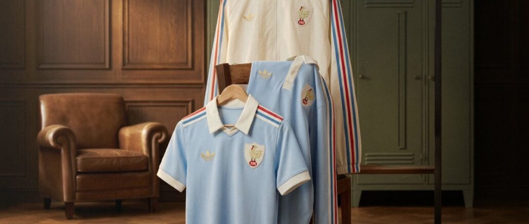 Collection adidas France en édition limitée pour les 120 ans du Crunch entre la France et l’Angleterre