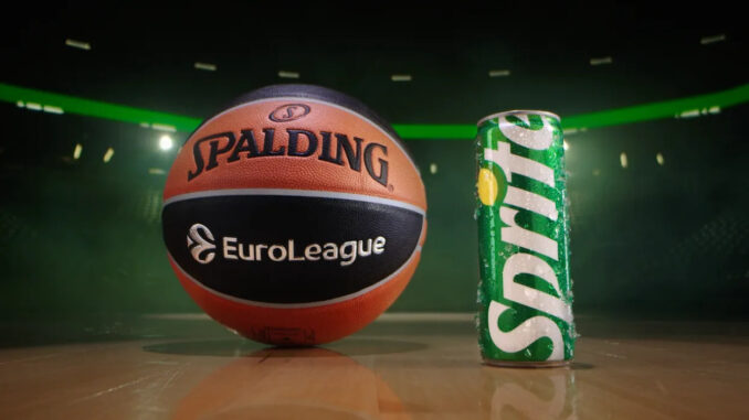 partenariat Sprite EuroLeague basketball Coca-Cola stratégie marketing