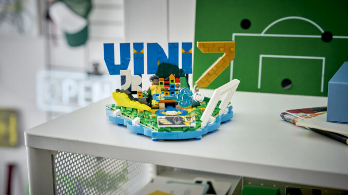 Le player set LEGO de Vinicius Junior