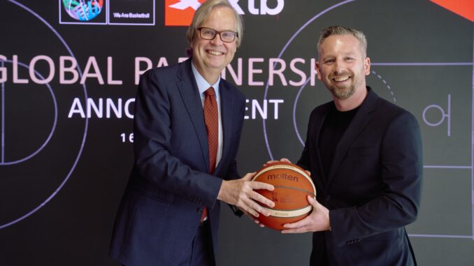 XTB, nouveau partenaire officiel de la FIBA