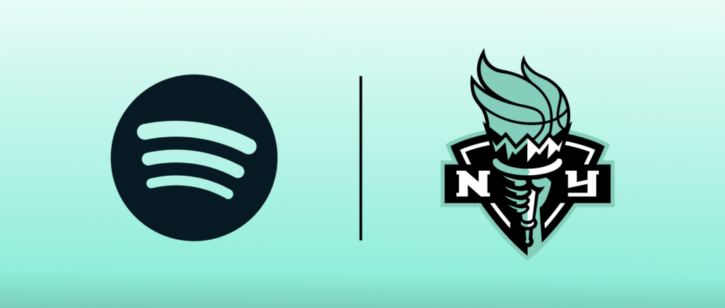 Spotify, nouveau partenaire de la franchise WNBA des New York Liberty