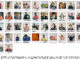 Collage des 42 photos Polaroid du casting Nike pour la campagne Coupe du Monde 2026 Time to go off script